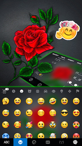 Rose Red Ink Themes Screen 3