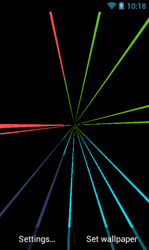 Magic Laser Live Wallpaper