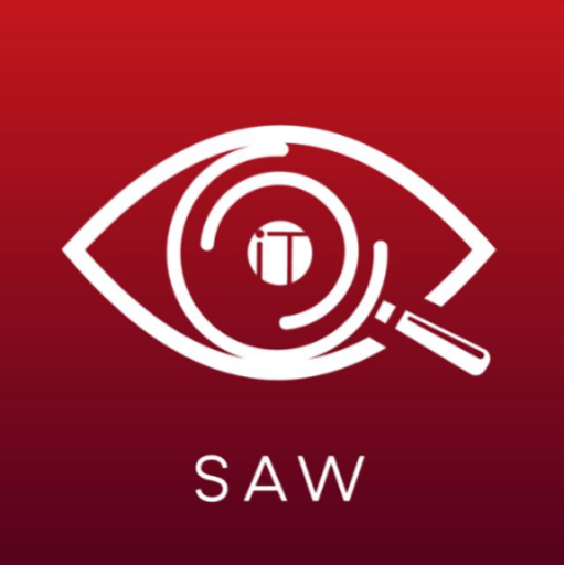 SAW | Security AnyWhere logo