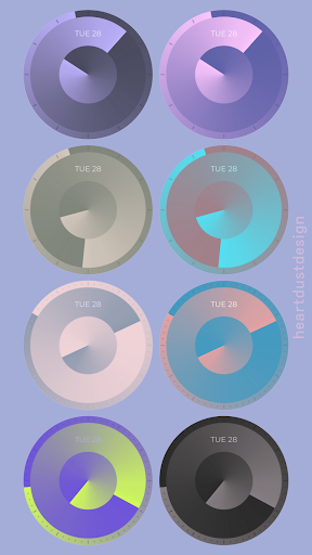 Conical Gradient Watch Face Screen 2
