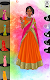 screenshot of Indian Sari dress up