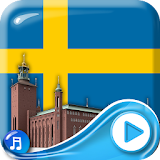 Swedish Flag 3D Live Wallpaper icon