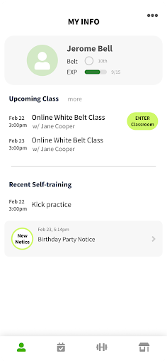 Step : Taekwondo Screen 2