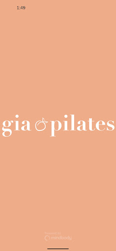Android application Gia Pilates screenshort