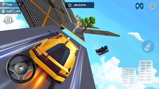 Acrobacias carros 3D - Extreme City GT Racing