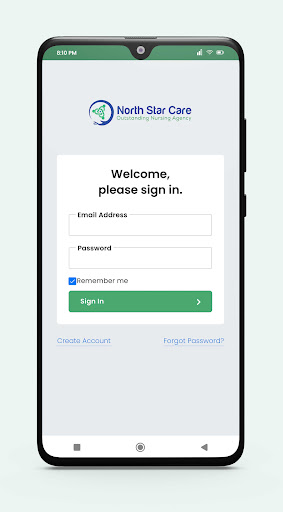 Android application North Star Care screenshort