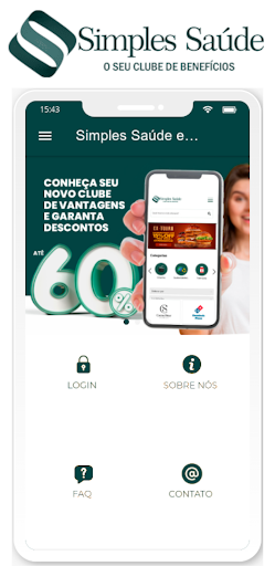 Android application Simples Saúde e Você screenshort