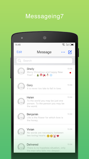 Android application Messenger L SMS, MMS Pro screenshort