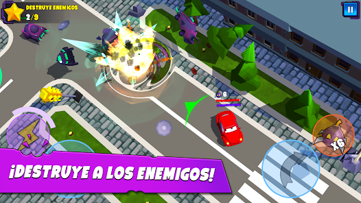 Captura 3 Car Eats Car 3D - Car Racing android