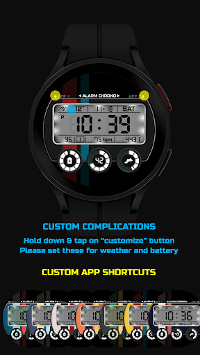 JJ-Digital037 Watch Face screenshot 9