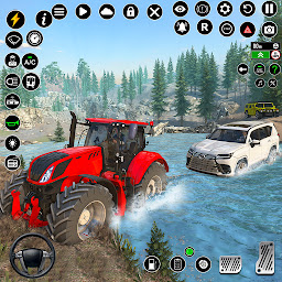 Imagen de ícono de tractor jalar simulador juegos