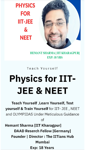 Android application Teach Yourself Physics for IIT screenshort
