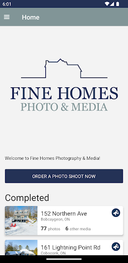 Android application Fine Homes Photography, Inc. screenshort