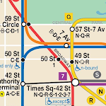Cover Image of ダウンロード Map of NYC Subway: offline MTA  APK