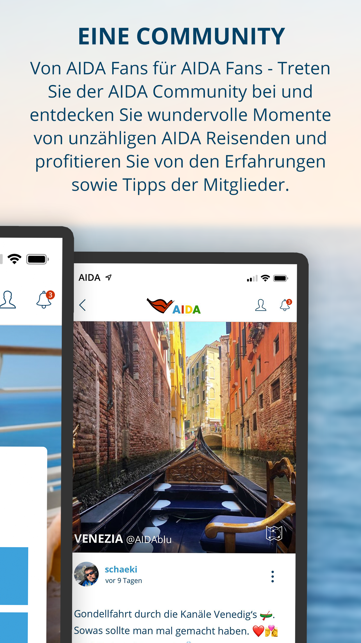 Android application AIDA Cruises screenshort
