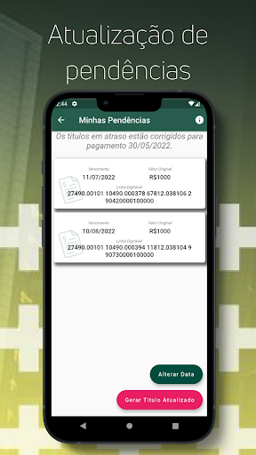Android application Garante Plus screenshort