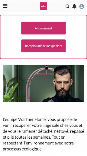 Wartner HOME Screen 3