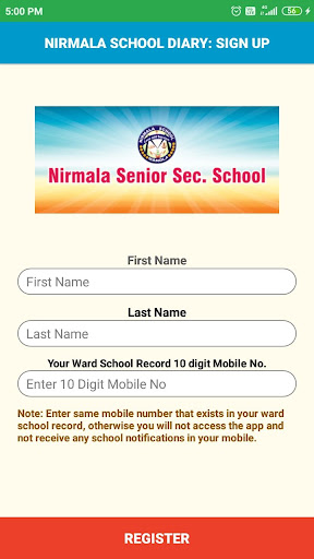 Nirmala School Mandla Screen 2