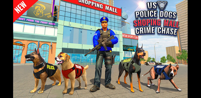 पुलिस डॉग गेम: क्राइम शूटर