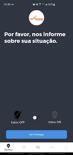 JetExpress - Entregador Screen 3
