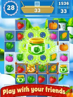 Fruits Garden Match 3 - Screenshot 4