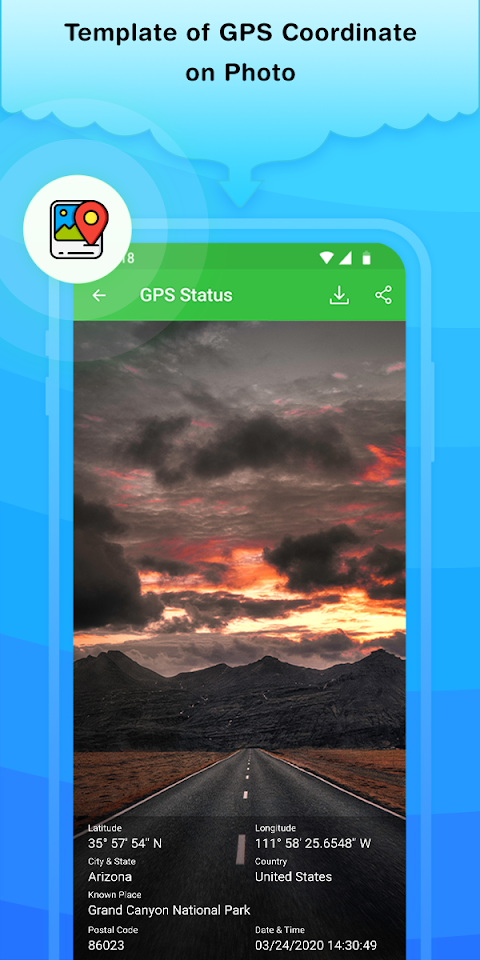 GPS Status: Send Geotag Photosのおすすめ画像5