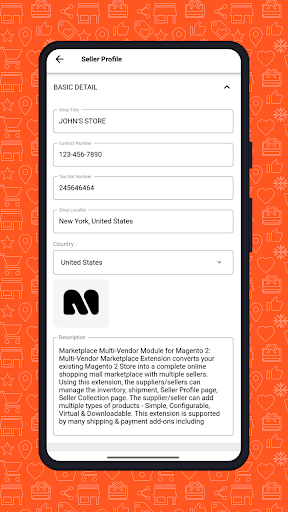 Screenshot of Mobikul Magento2 Multi Vendor