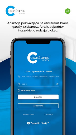 Android application Click2Open screenshort