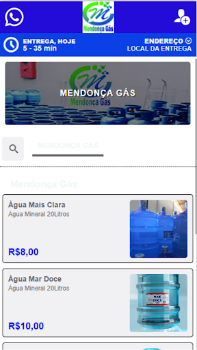 Mendonça Gás Screen 2