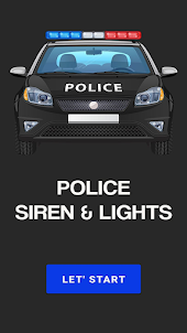 Police Siren and Lights