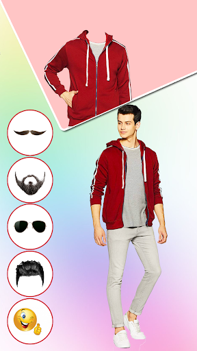 Men Sweatshirt - Photo Frames Screen 3