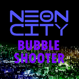 Neon City Bubble Shooter FREE icon