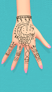 Henna Tattoo 3D