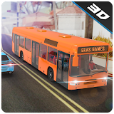 Public Coach Bus Driving Go icon