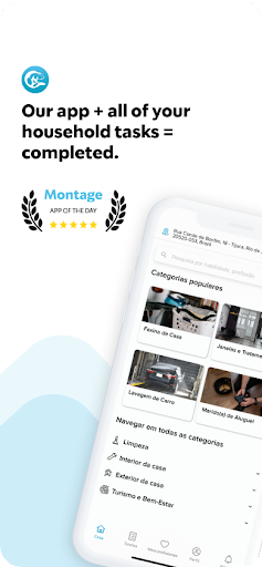 Android application Montage Client screenshort
