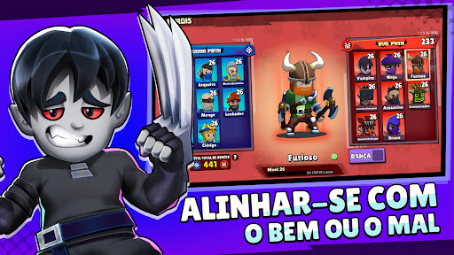 Visualização do aplicativo