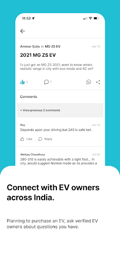 Pulse Energy: EV charging Screen 3