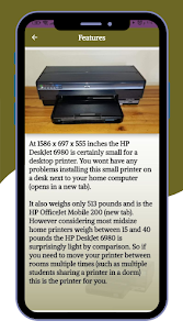 HP DeskJet 6980 Printer Guide