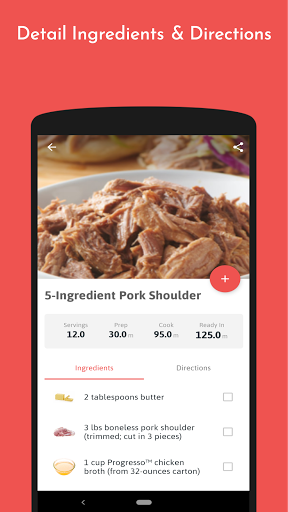 Pressure Cooker Recipes & Cook Screen 3