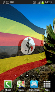 Uganda Flag Live Wallpaper