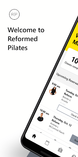 Android application Reformed Pilates screenshort