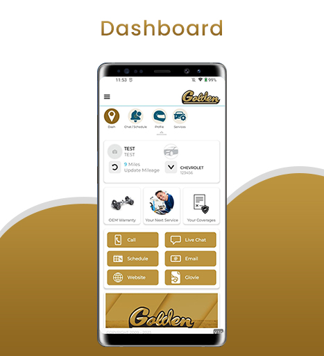 Golden Motors Screen 2