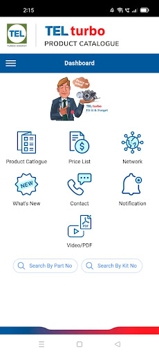 TEL Product Catalogue Screen 3