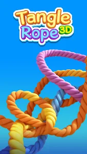 Tangle Rope 3D: Untwist Knots