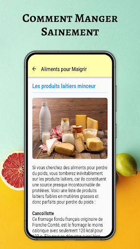 Comment manger sainement screenshot 6