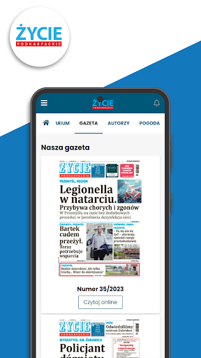 Android application Życie Podkarpackie screenshort