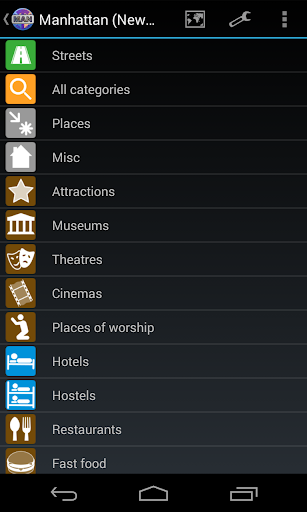 Manhattan City Map Lite Screen 2