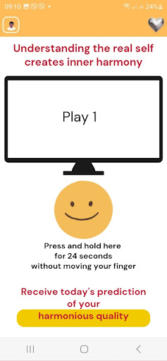 Android application Experience Harmony screenshort