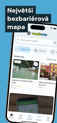 Android application VozejkMap screenshort