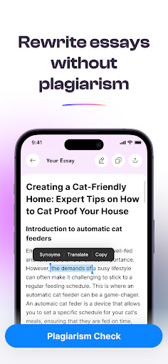 Ai essay writer & helper: Nexa Screen 2